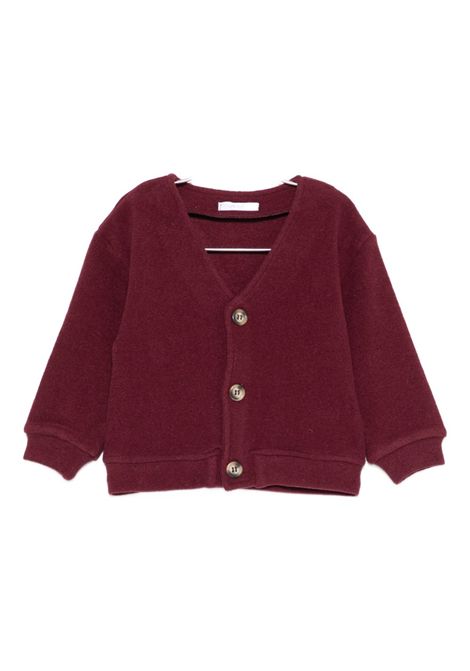 Cardigan con bottoni U+E' BY MISS GRANT | UEM0667BORDEAUX